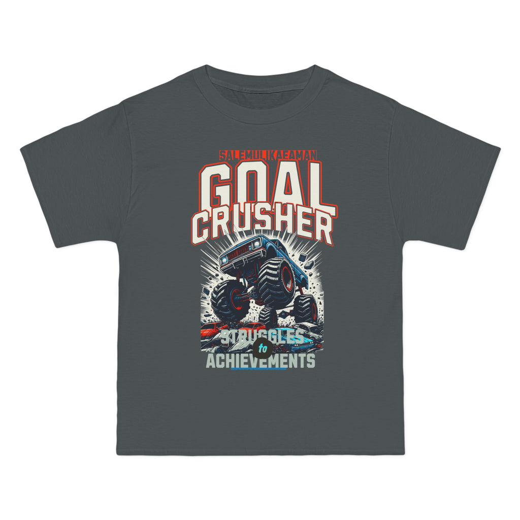 Goal Crusher T‑Shirt — Motivational 'Goal Crusher' Graphic Tee for Athletes & Go‑Getters