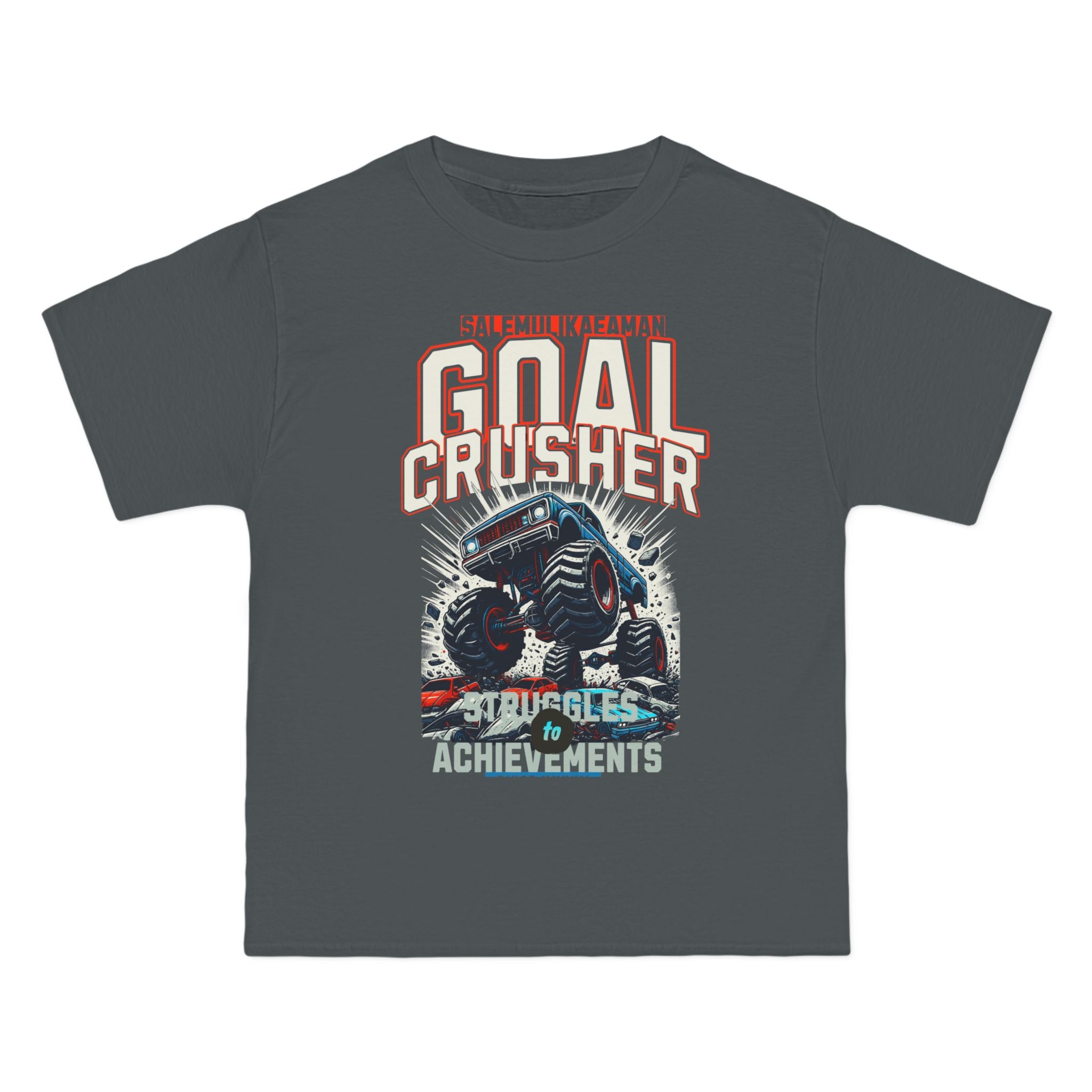 Goal Crusher T‑Shirt — Motivational 'Goal Crusher' Graphic Tee for Athletes & Go‑Getters