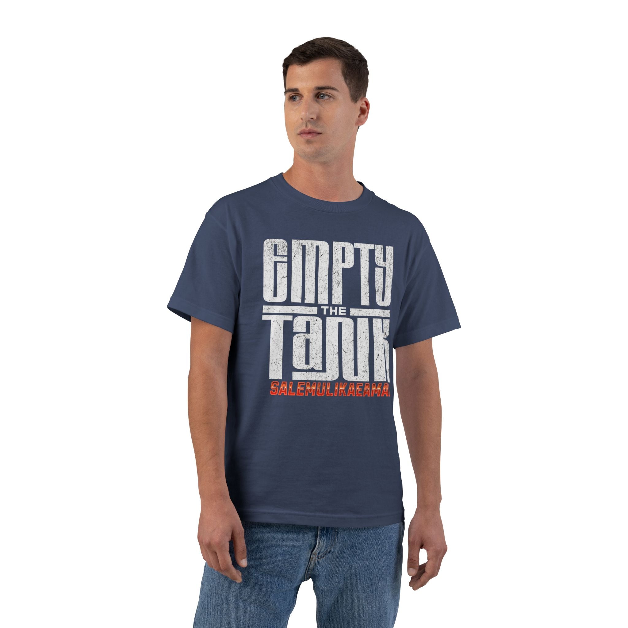 T-Shirt — "Empty the Tank" Bold Retro Graphic Tee