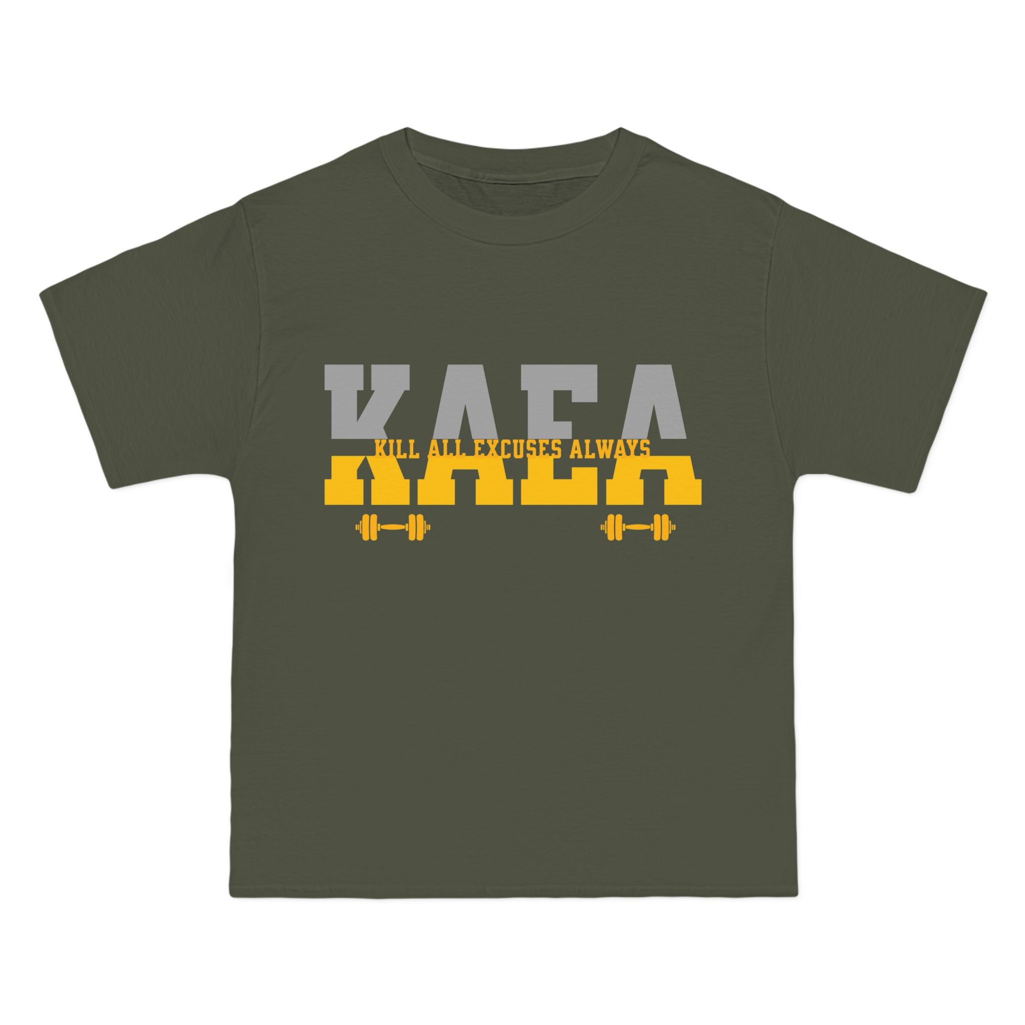 KAEA Bold Graphic T-Shirt — Retro Block Letter Tee