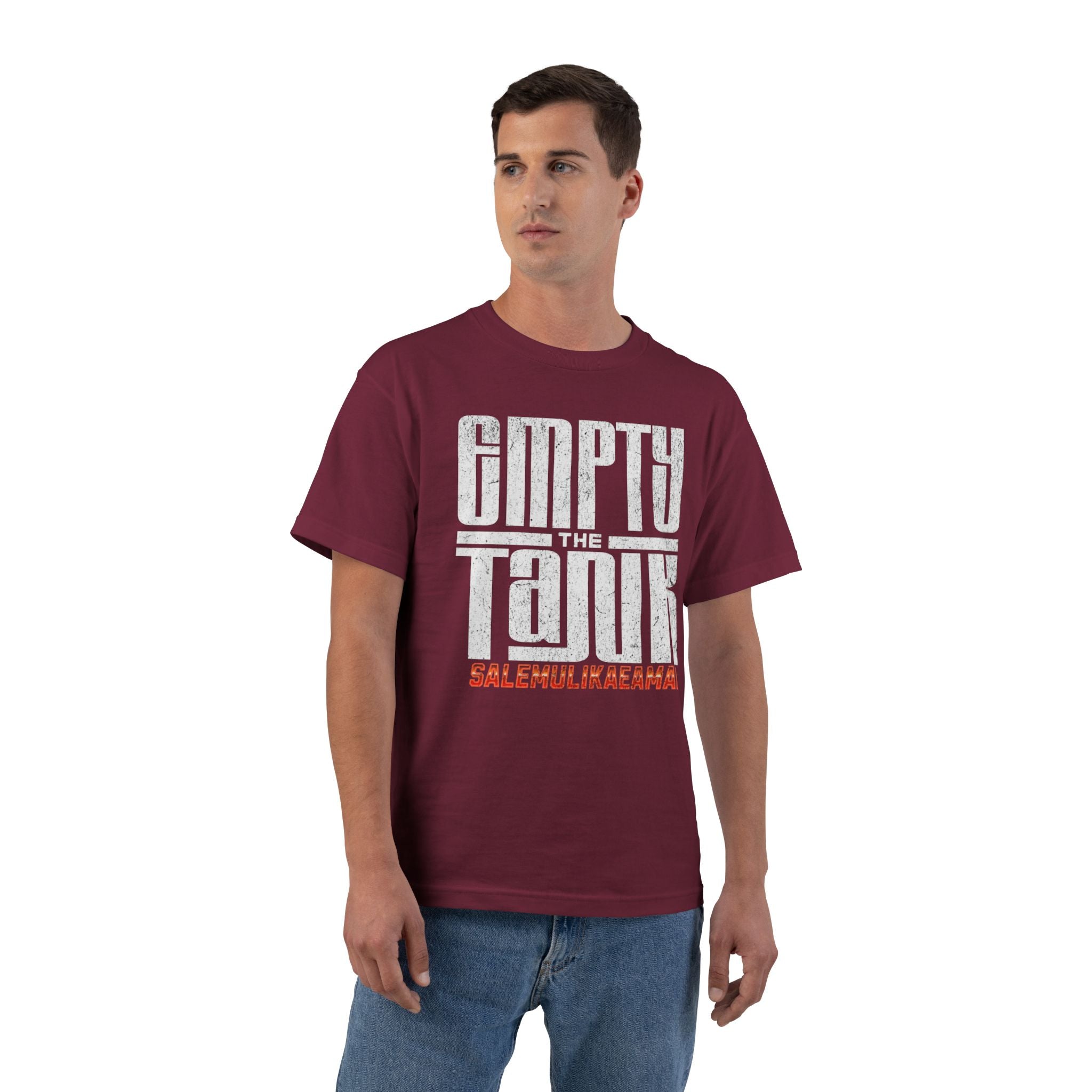 T-Shirt — "Empty the Tank" Bold Retro Graphic Tee