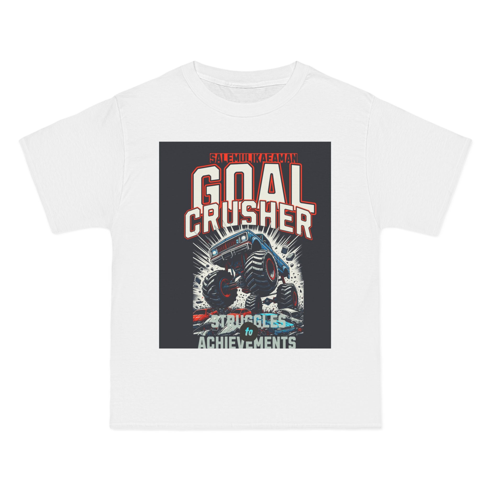Goal Crusher T‑Shirt — Motivational 'Goal Crusher' Graphic Tee for Athletes & Go‑Getters