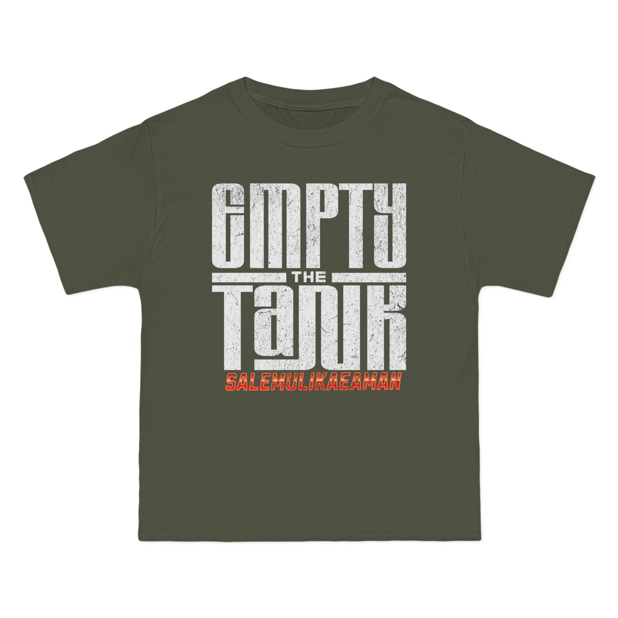 T-Shirt — "Empty the Tank" Bold Retro Graphic Tee