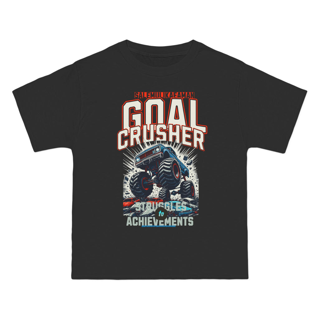 Goal Crusher T‑Shirt — Motivational 'Goal Crusher' Graphic Tee for Athletes & Go‑Getters