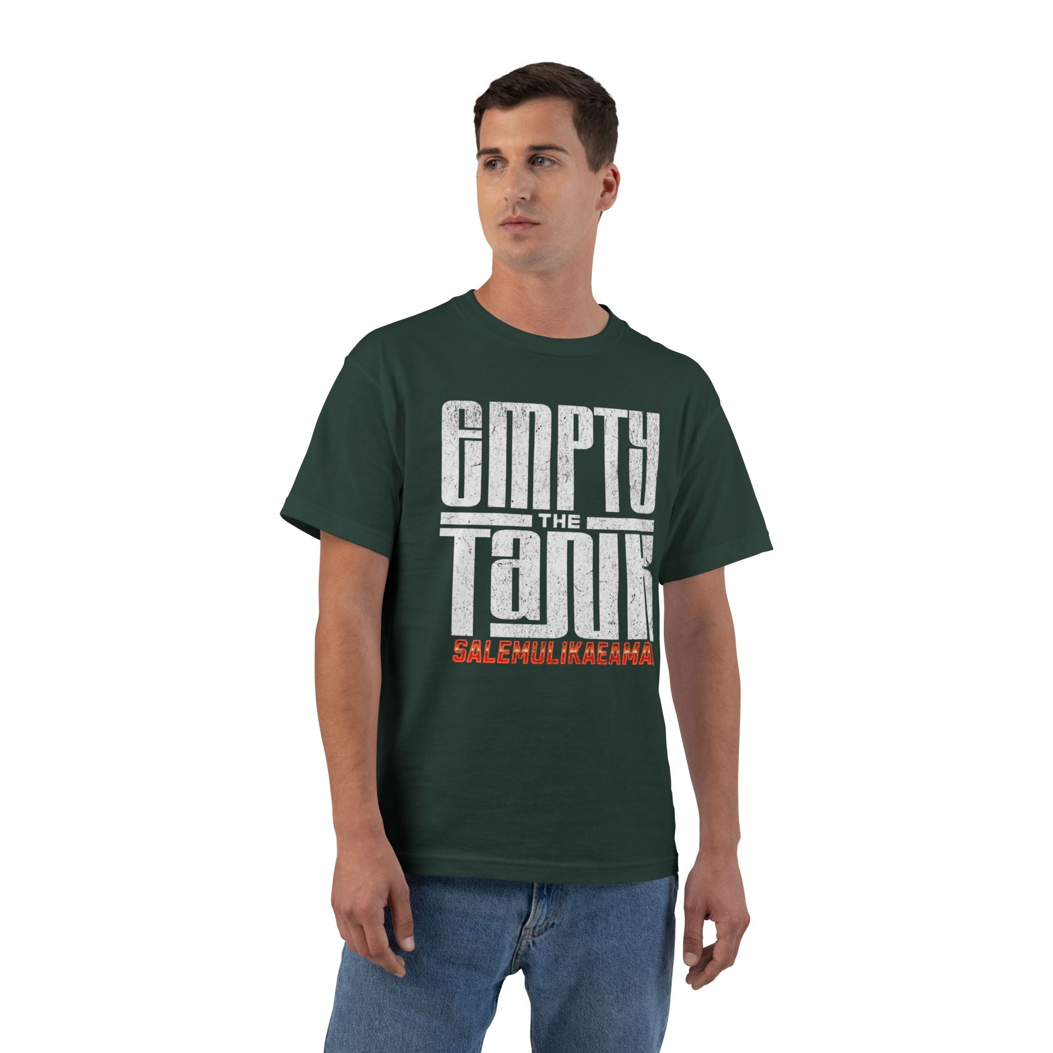 T-Shirt — "Empty the Tank" Bold Retro Graphic Tee