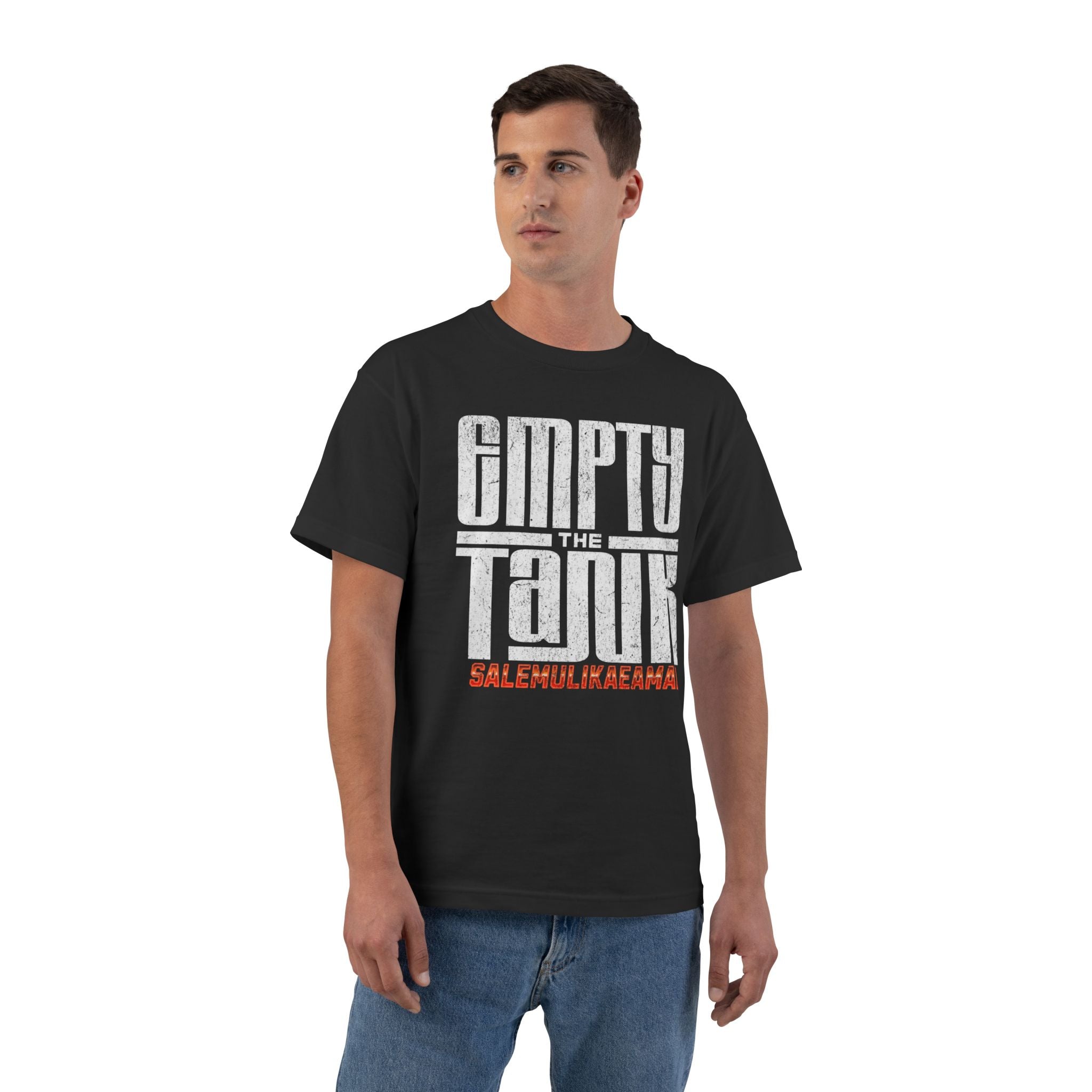 T-Shirt — "Empty the Tank" Bold Retro Graphic Tee