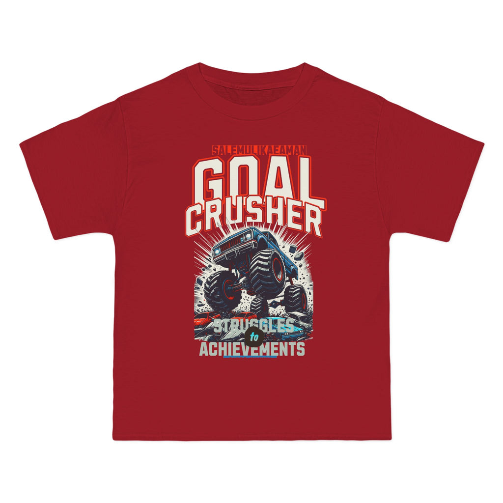 Goal Crusher T‑Shirt — Motivational 'Goal Crusher' Graphic Tee for Athletes & Go‑Getters