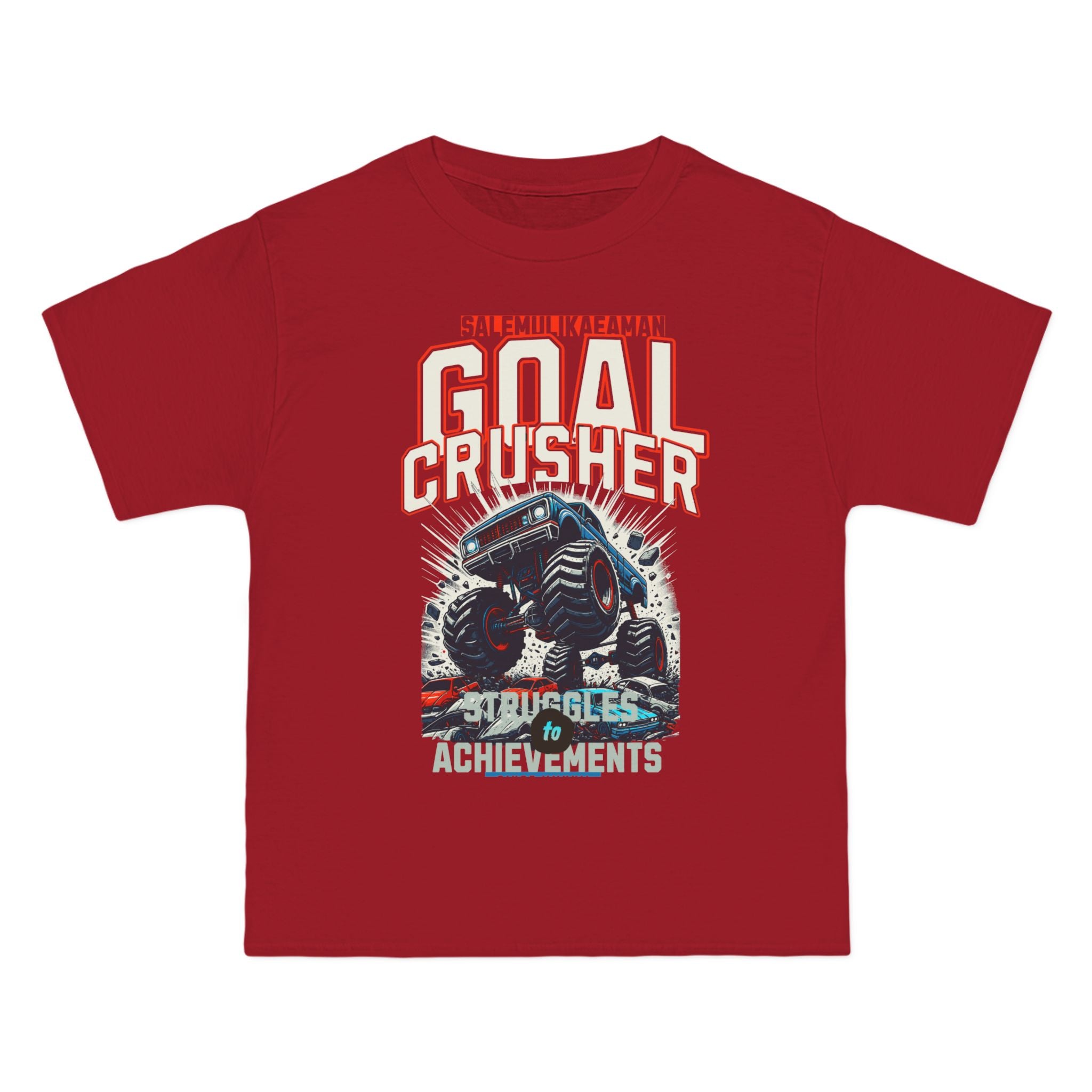 Goal Crusher T‑Shirt — Motivational 'Goal Crusher' Graphic Tee for Athletes & Go‑Getters