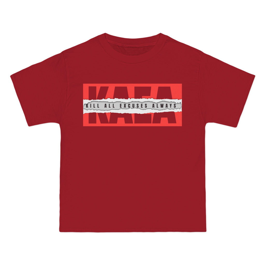 T-Shirt — Bold 'RAD' Graphic Tee (Red Block Text)
