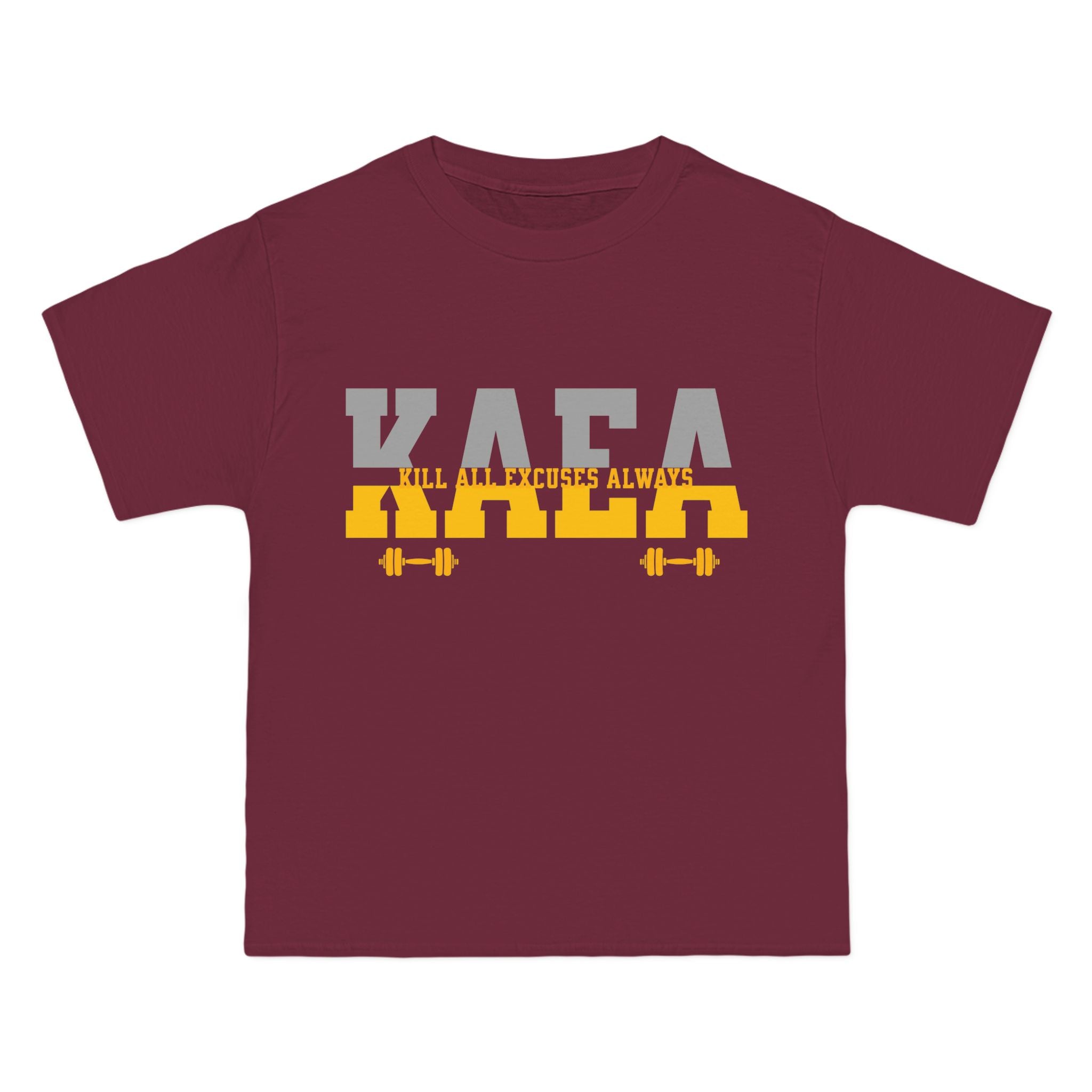 KAEA Bold Graphic T-Shirt — Retro Block Letter Tee