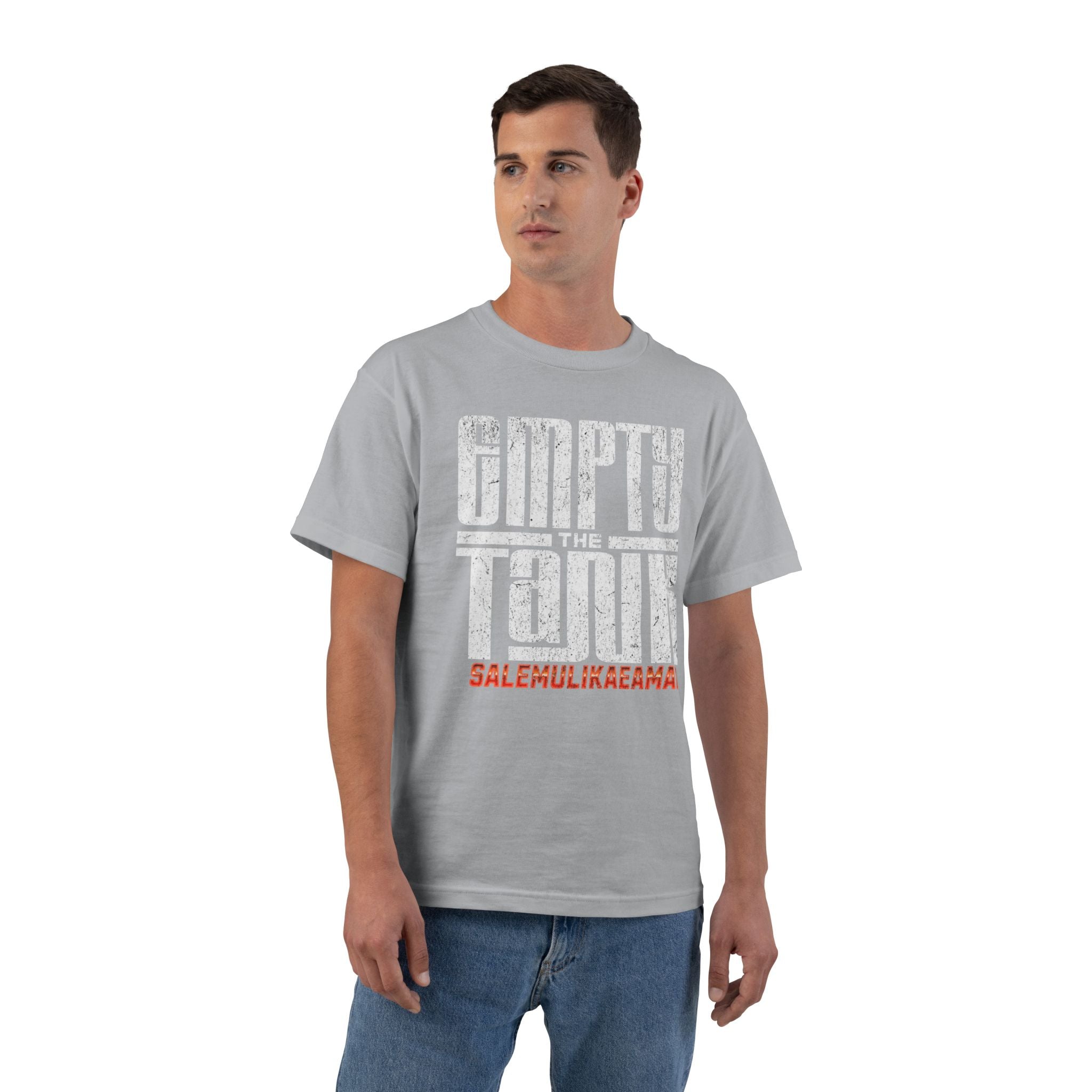 T-Shirt — "Empty the Tank" Bold Retro Graphic Tee