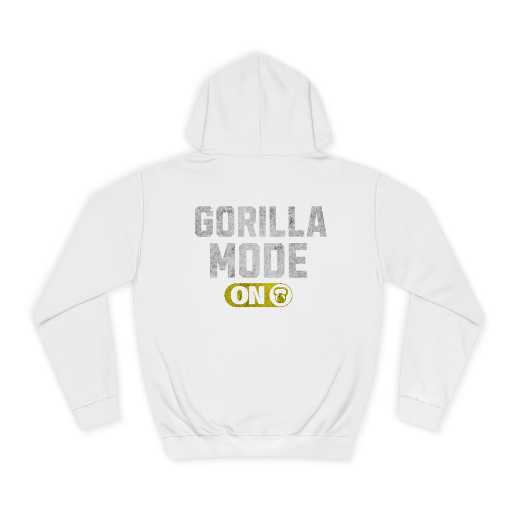 Gorilla Mode On Hoodie — College-Style Athletic Pullover