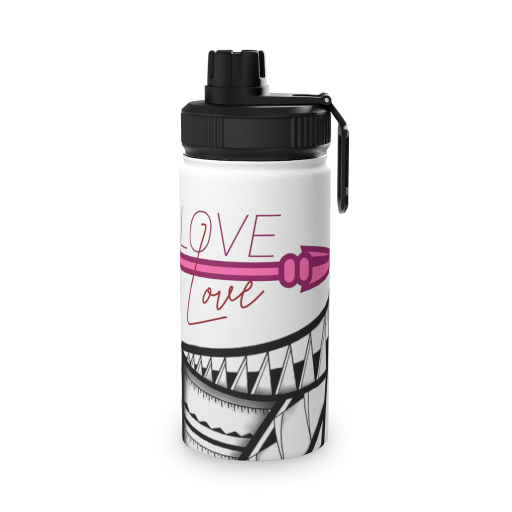 Aloha Love Stainless Steel Sports Water Bottle — Tribal Pink Beach Vibes