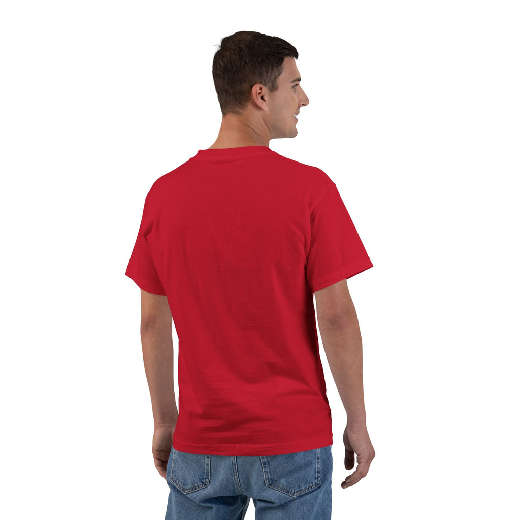 T-Shirt — Bold 'RAD' Graphic Tee (Red Block Text)